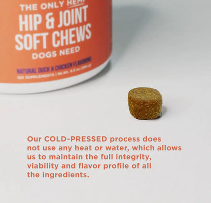 The Only Hemp Hip & Joint Soft Chews Dog Need; supplement