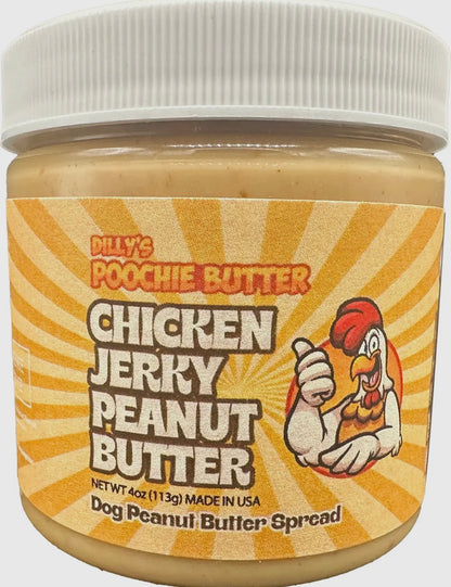 Poochie Butter - Dog Peanut Butter Flavored Jar 4oz