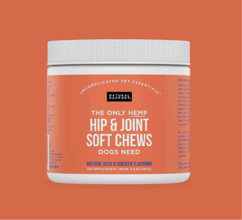 The Only Hemp Hip & Joint Soft Chews Dog Need; supplement