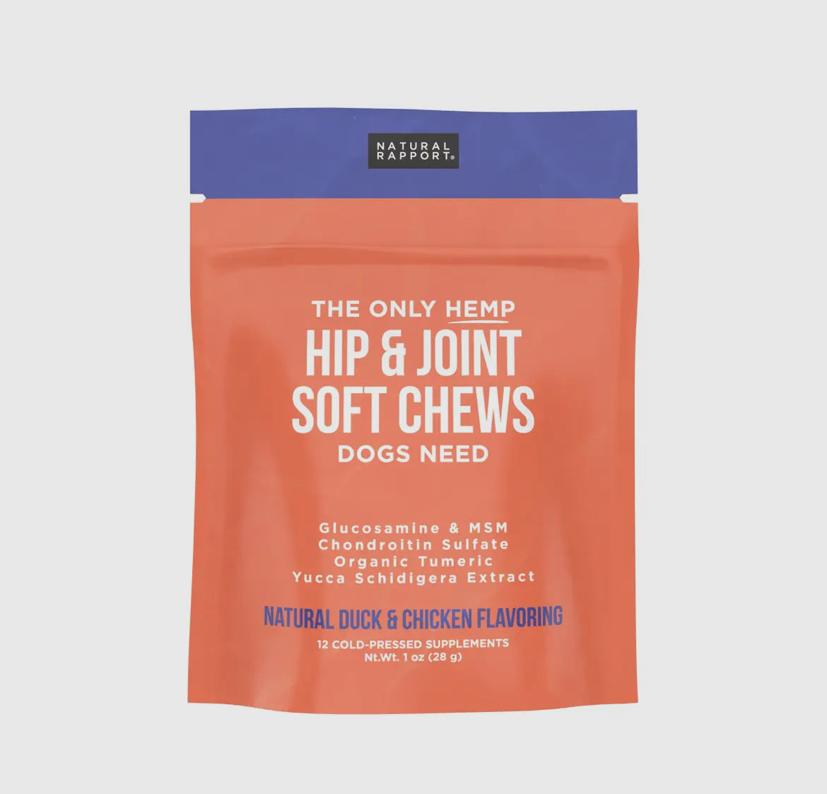 The Only Hemp Hip & Joint Soft Chews Dog Need; supplement