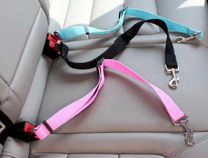 1 Pc Pet Car Seat Belt, Retractable Safety Leash For Dogs, Pet Leash, Car Seat Belt Nylon Seat Belt, Heavy Duty Durable Car Seat Belt For Dogs