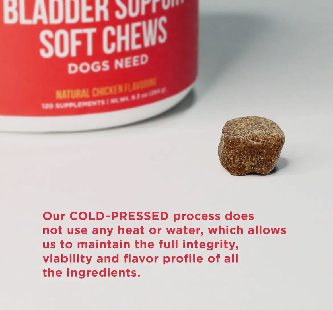 The Only Bladder Support Soft Chews Dogs Need; supplement