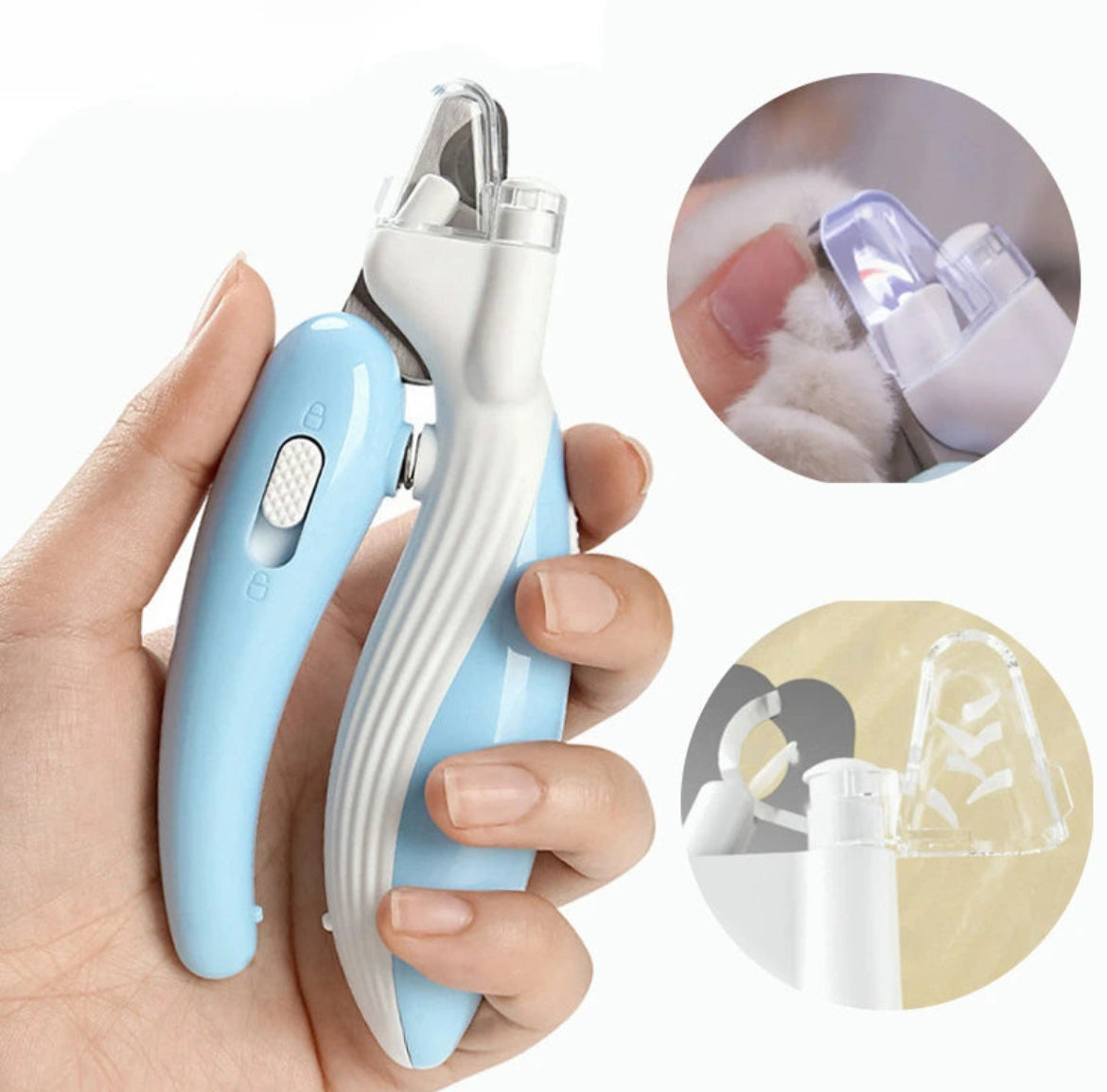 Pet Nail Clippers with LED light