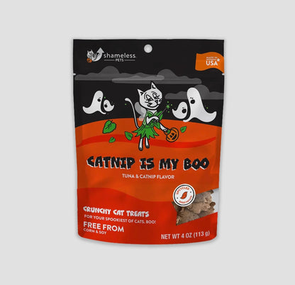 50% OFF! Halloween: Catnip Is My Boo, crunchy cat treats